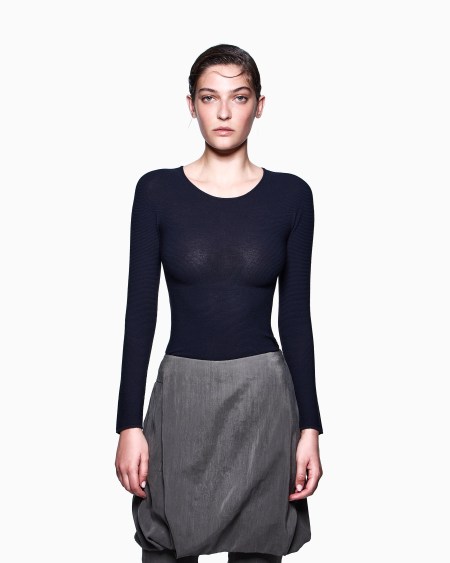 A|x Armani Exchange Links-stitch Viscose Long-sleeved Jumper