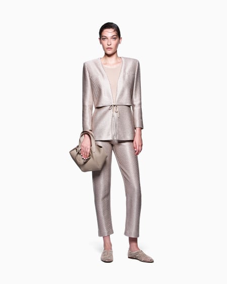 A|x Armani Exchange Links-stitch Viscose Long-sleeved Jumper