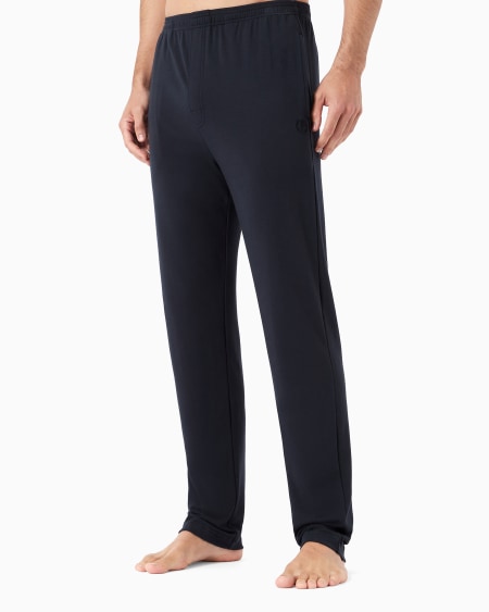 A|x Armani Exchange Loungewear Trousers In Stretch Modal