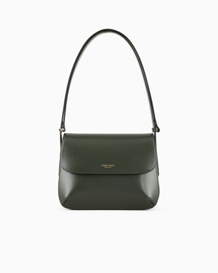 a|x armani exchange Medium la Prima bag in palmellato leather