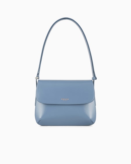 a|x armani exchange Medium la Prima bag in palmellato leather