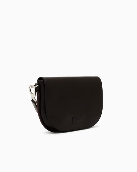 A|x Armani Exchange Medium Nappa-leather And Rope Strap