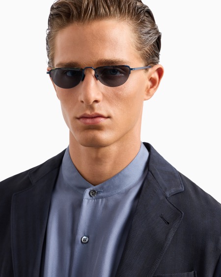 A|x Armani Exchange Men’s Irregular-shaped Sunglasses