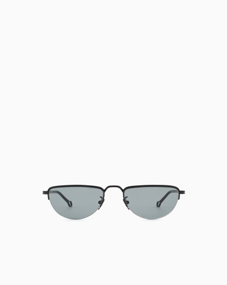 a|x armani exchange Men’s irregular-shaped sunglasses