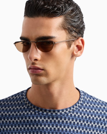 A|x Armani Exchange Men’s Irregular-shaped Sunglasses