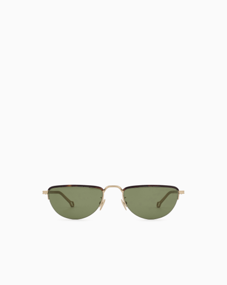 a|x armani exchange Men’s irregular-shaped sunglasses