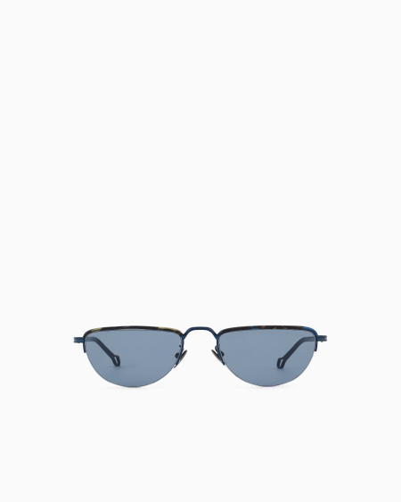 a|x armani exchange Men’s irregular-shaped sunglasses