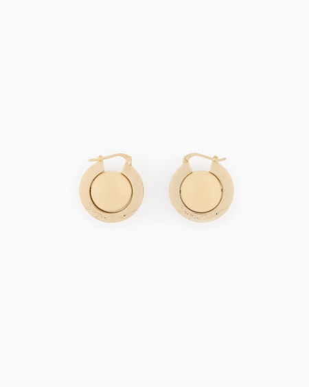 a|x armani exchange Metal earrings with resin spheres