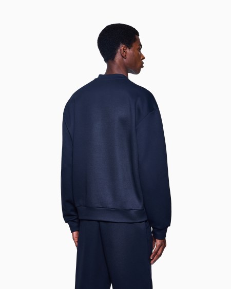 A|x Armani Exchange Micromodal Jersey Crew-neck Sweatshirt