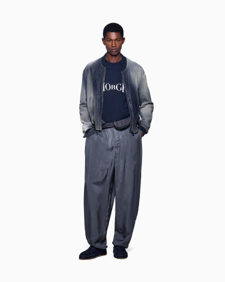 A|x Armani Exchange Micromodal Jersey Crew-neck Sweatshirt