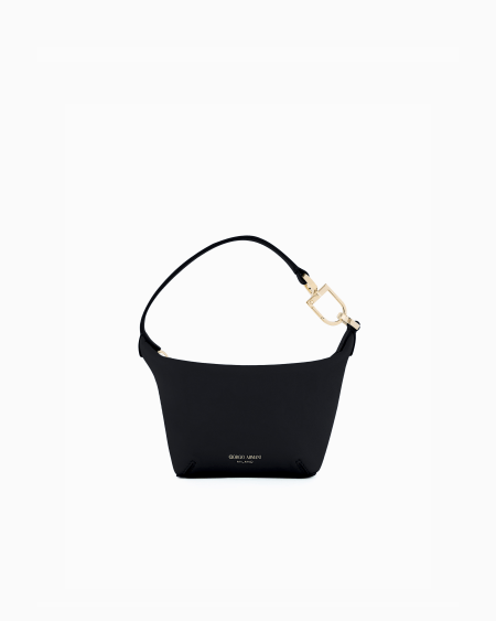 a|x armani exchange Mini la Prima Soft nappa-leather hobo bag