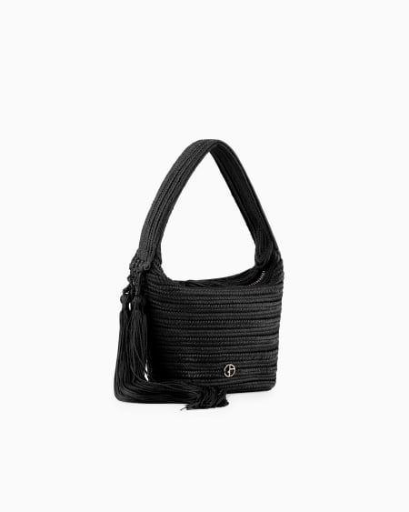 A|x Armani Exchange Mini La Prima Soft Sautage Handbag
