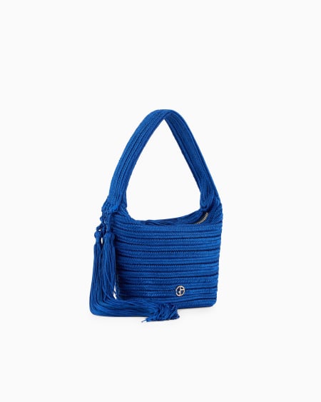 A|x Armani Exchange Mini La Prima Soft Sautage Handbag