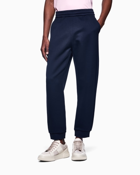 A|x Armani Exchange Modal-blend Double-jersey Joggers