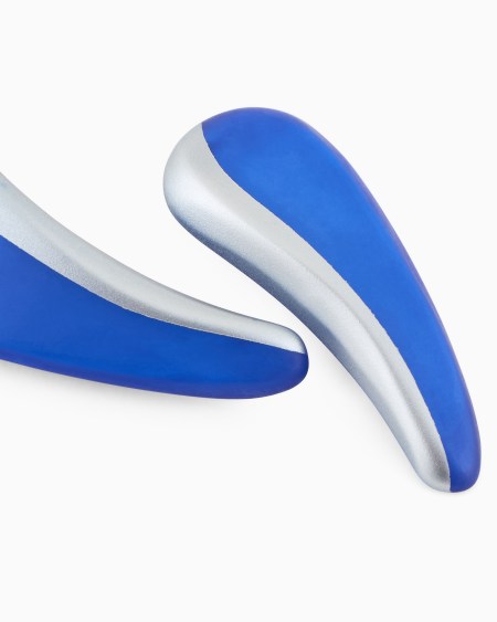 A|x Armani Exchange Mother-of-pearl Effect Clip-on Earrings