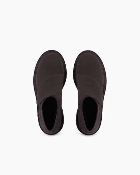 A|x Armani Exchange Nappa-leather Derby Shoes With Strap Fastener