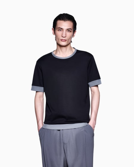 A|x Armani Exchange Organic Cotton Jersey Crew-neck T-shirt