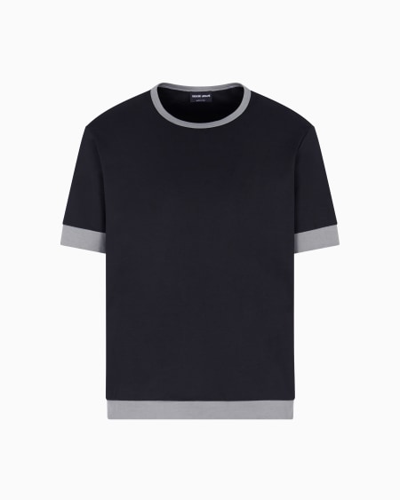 a|x armani exchange Organic cotton jersey crew-neck T-shirt