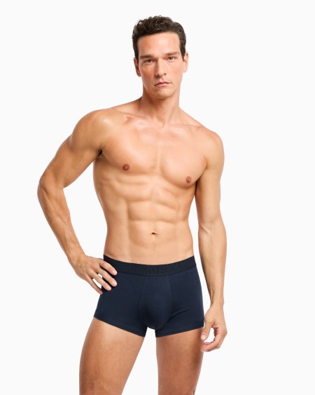 A|x Armani Exchange Pack Of Three Stretch Jersey Boxers