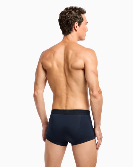 A|x Armani Exchange Pack Of Three Stretch Jersey Boxers