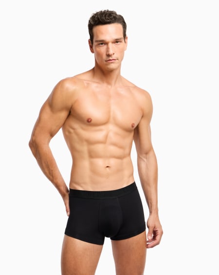 A|x Armani Exchange Pack Of Three Stretch Jersey Boxers