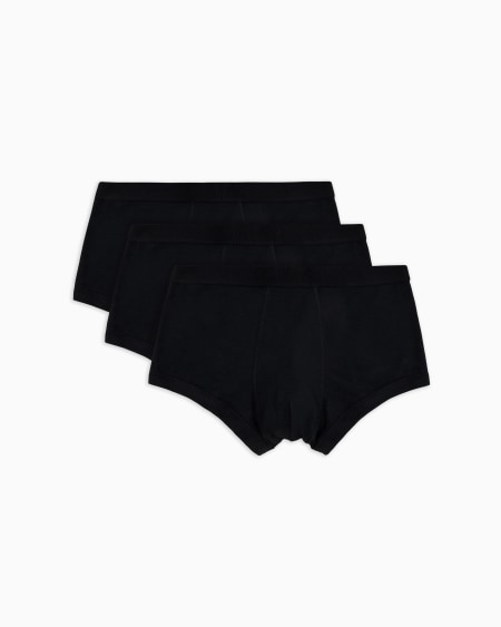 a|x armani exchange Pack of three stretch jersey boxers