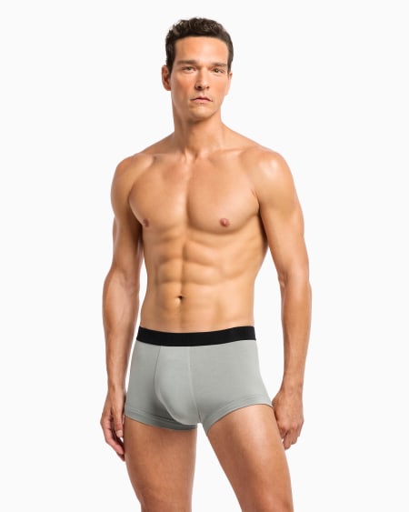 A|x Armani Exchange Pack Of Three Stretch Jersey Boxers