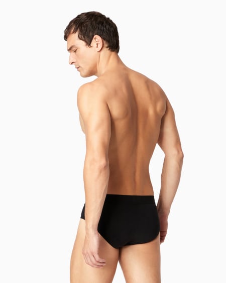 A|x Armani Exchange Pack Of Three Stretch Jersey Briefs