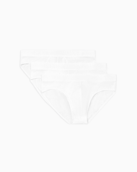 a|x armani exchange Pack of three stretch jersey briefs