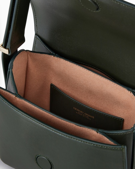 A|x Armani Exchange Palmellato-leather La Prima Bag