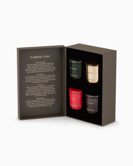 A|x Armani Exchange PEGASO Set Of 4 Mini Scented Candles