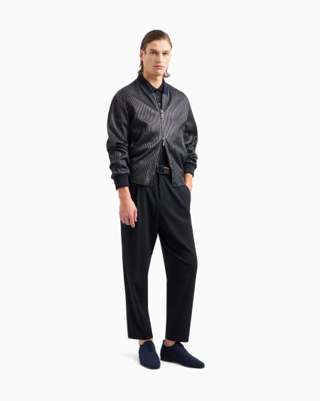 A|x Armani Exchange Piqué Polo Shirt In Lisle Cotton Yarn