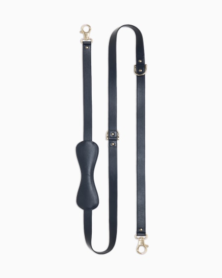 a|x armani exchange Poldo x Giorgio Armani Leash in leather