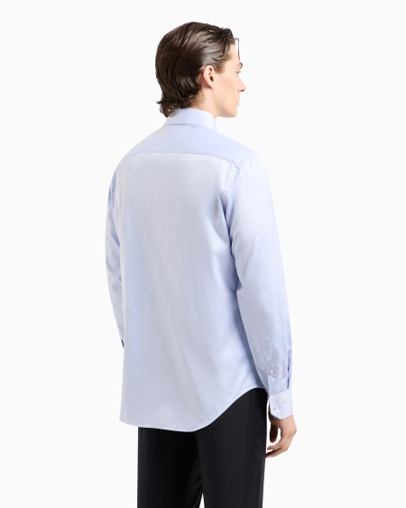 A|x Armani Exchange Regular-fit Classic Cotton Shirt