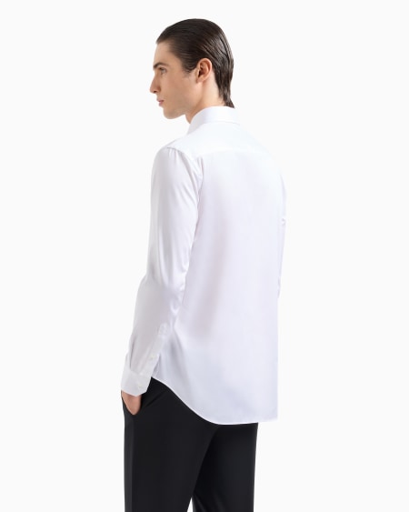 A|x Armani Exchange Regular-fit Classic Cotton Shirt