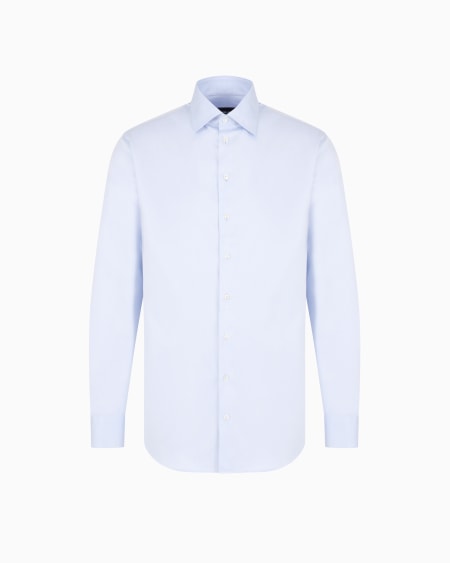 a|x armani exchange Regular-fit classic cotton shirt