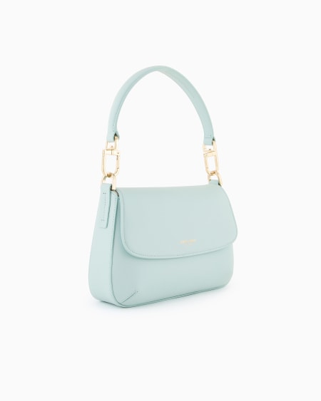 A|x Armani Exchange Small La Prima Soft Bag In Nappa Leather