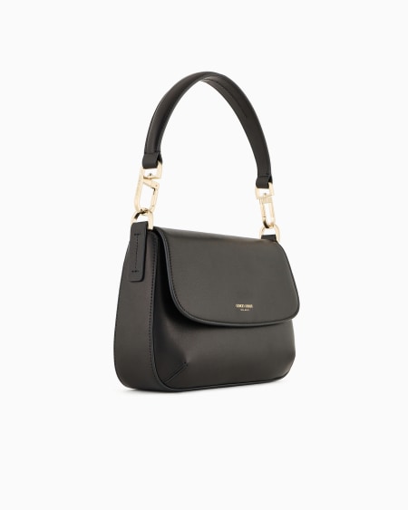 A|x Armani Exchange Small La Prima Soft Bag In Nappa Leather