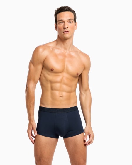 A|x Armani Exchange Stretch Jersey Boxers With Logo Band