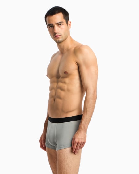 A|x Armani Exchange Stretch Jersey Boxers With Logo Band