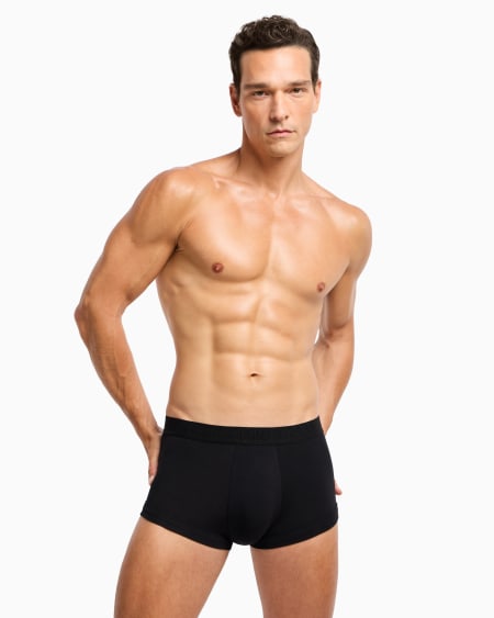 A|x Armani Exchange Stretch Jersey Boxers With Logo Band