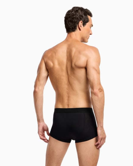 A|x Armani Exchange Stretch Jersey Boxers With Logo Band