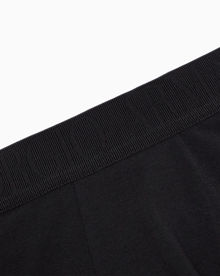 A|x Armani Exchange Stretch Jersey Boxers With Logo Band