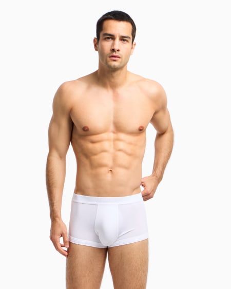 A|x Armani Exchange Stretch Jersey Boxers With Logo Band