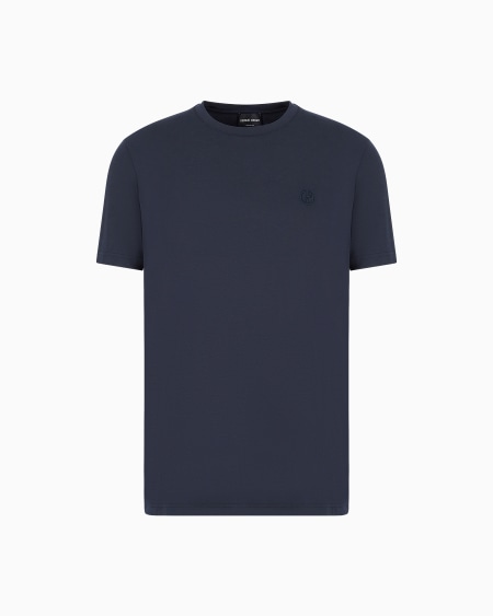 a|x armani exchange Stretch-jersey loungewear short-sleeved T-shirt