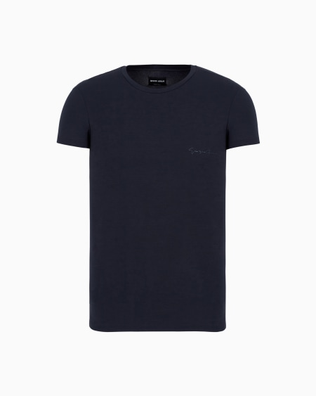 a|x armani exchange Stretch jersey loungewear T-shirt