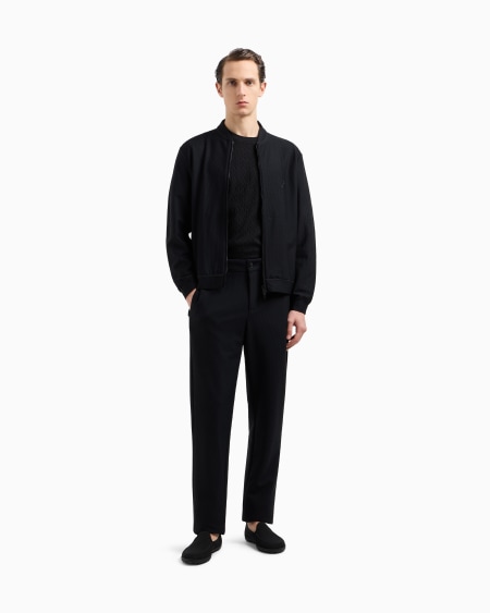 A|x Armani Exchange Stretch Viscose-blend Crew-neck T-shirt