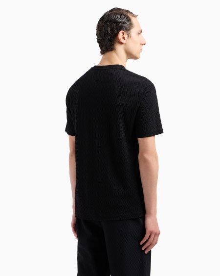 A|x Armani Exchange Stretch Viscose-blend Crew-neck T-shirt