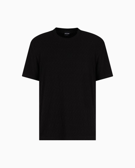 a|x armani exchange Stretch viscose-blend crew-neck T-shirt