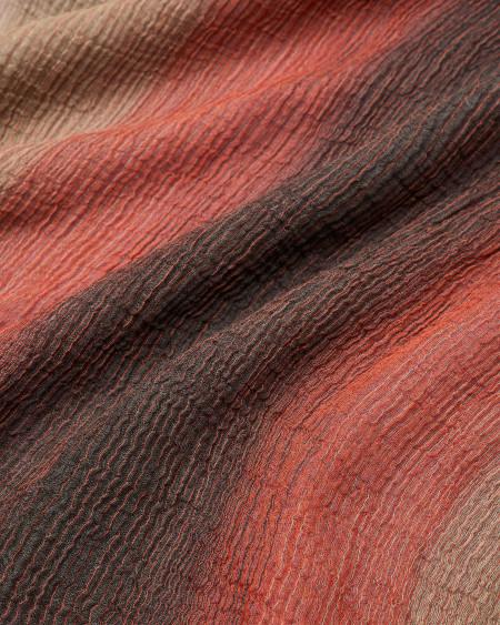 A|x Armani Exchange Viscose And Silk Jacquard Stole